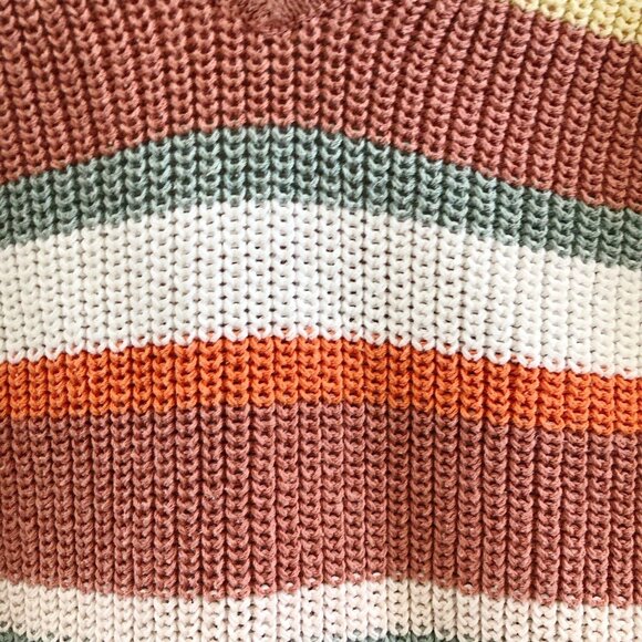 MADEWELL Striped Grandfield Tie-Strap Sweater Tank No Size Tag Check Measurement - Picture 7 of 11